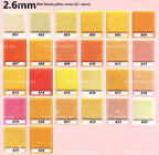2.6mm Mini Fuse Beads Refill Pack, Yellow Cream Orange Colors, 20g Approximately 2,000 Beads for Pixel Art Crafts