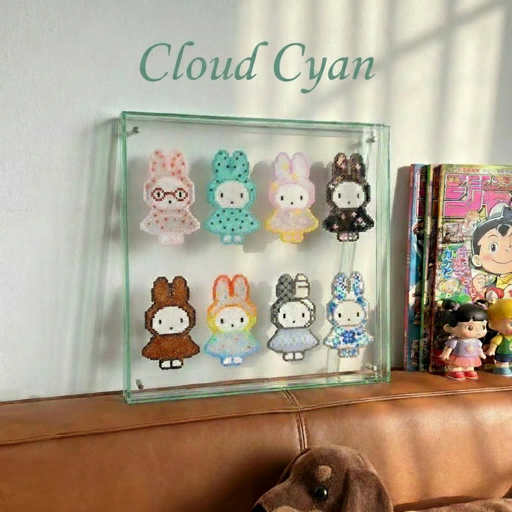 Clear Acrylic Frame – For Perler Beads, Puzzles, Posters & Art 🖼️
