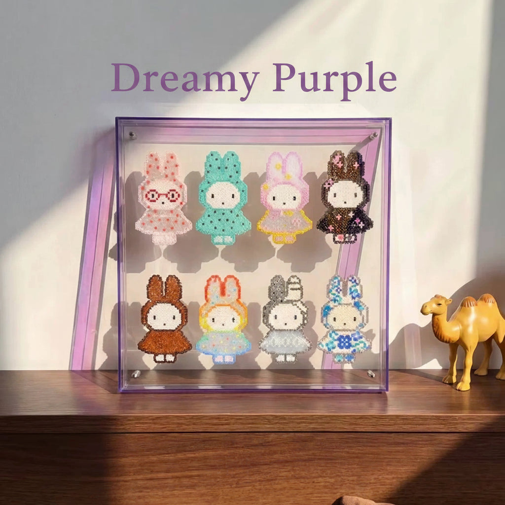 Clear Acrylic Frame – For Perler Beads, Puzzles, Posters & Art 🖼️