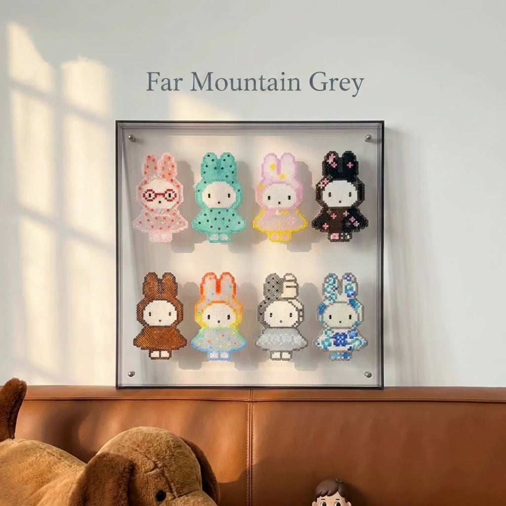 Clear Acrylic Frame – For Perler Beads, Puzzles, Posters & Art 🖼️