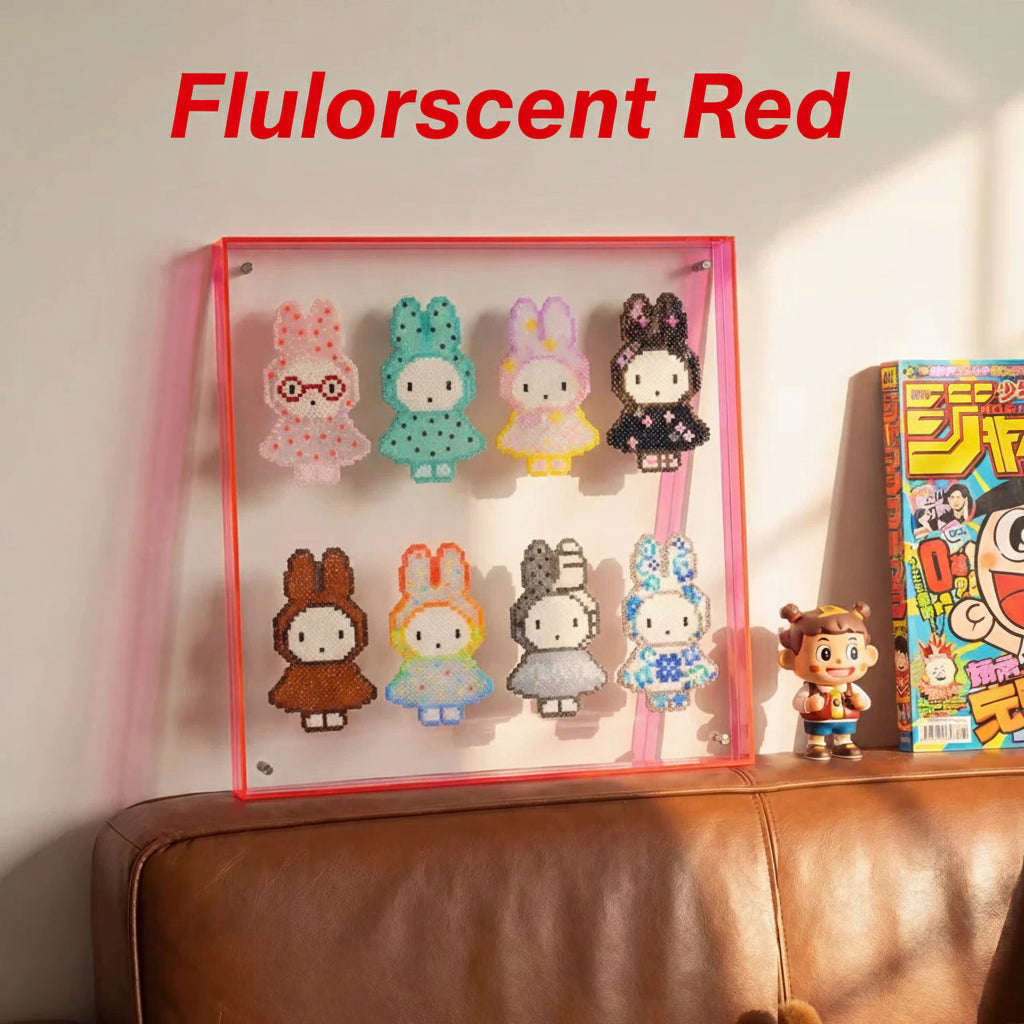 Clear Acrylic Frame – For Perler Beads, Puzzles, Posters & Art 🖼️