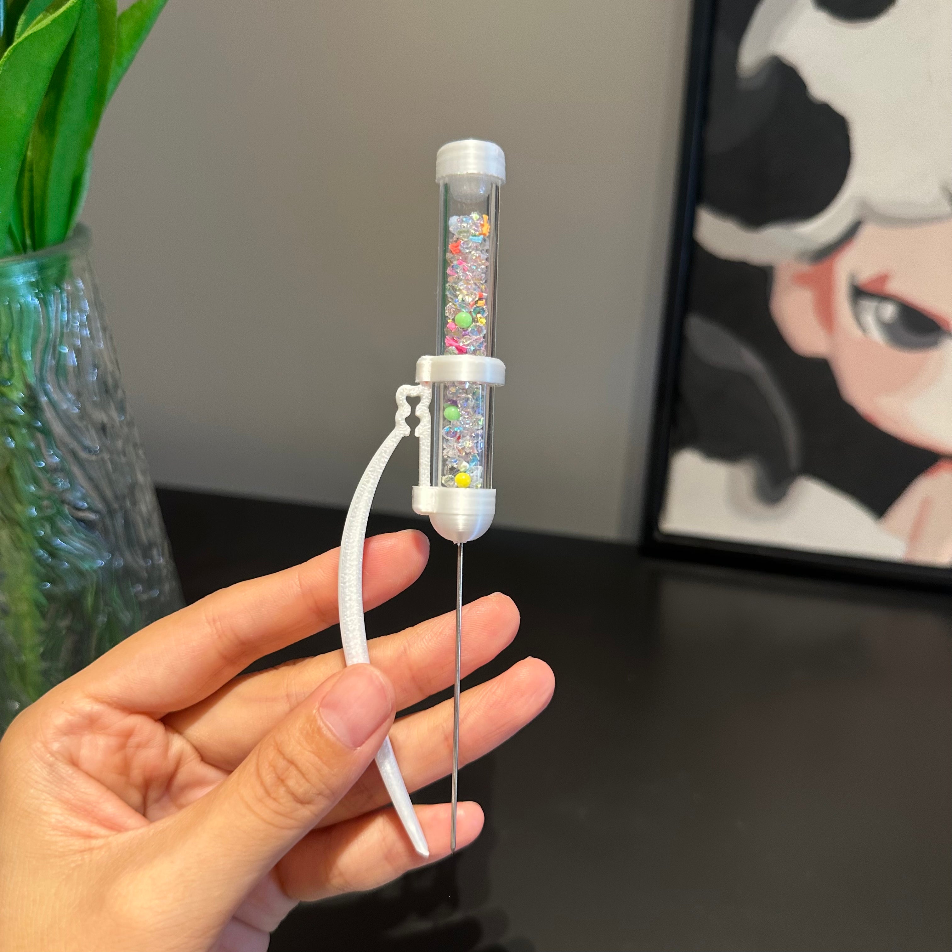 Magnetic Single Needle Perler Bead Pen – For 2.6mm Mini Beads ✨