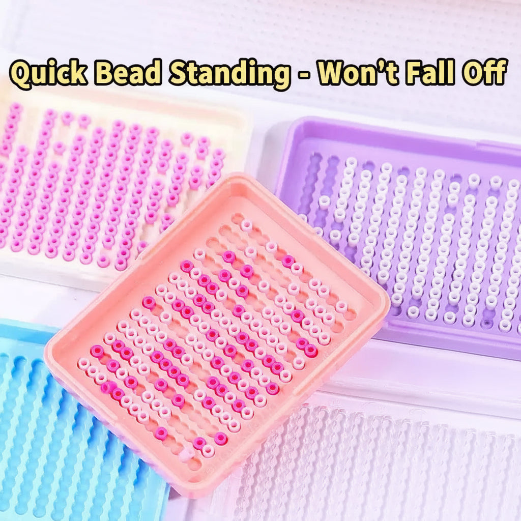 🌸 182-Pocket Mini Bead Tray – Sort, Store & Create with Ease