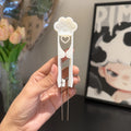 Dual-Needle Perler Beads Picker Pen for 2.6mm Mini Beads – Cat Paw Design🐾